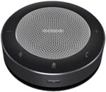 Enther&MAXHUB Upgraded BM21 Bluetooth Conference Speakerphone, Teleconference Speaker with Wireless Charging, USB Speaker with 6 Mics for Home Office, Enhanced 360° Voice Pickup and Noise Reduction