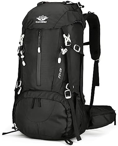 Esup 50L Hiking Backpack Men Camping Backpack with rain cover 45l+5l Lightweight Backpacking Backpack Travel Backpack