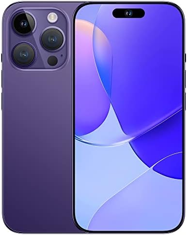 ExAchat A14 5G Unlocked Smartphone 6.82" FHD+ Display 90Hz, 72MP Camera 6800mAh,4GB+128GB/256GB Dual SIM Cell Phone Unlocked Fingerprint/Face ID