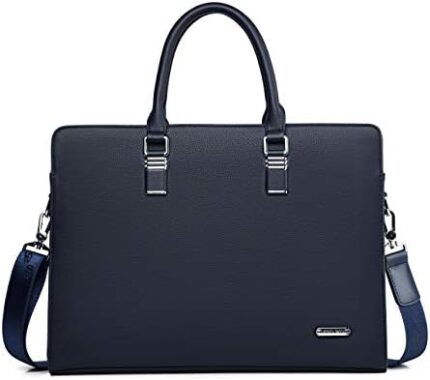 FSD.WG]Business Bag Leather Briefcase Shoulder Laptop Business Bag for Men