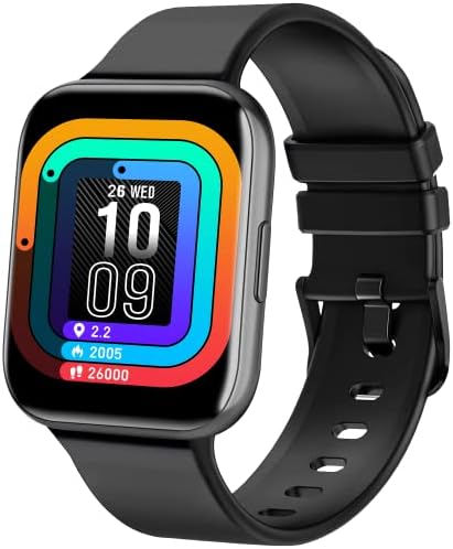 FirYawee Smart Watch for Android Phones and iOS Phones Compatible iPhone Samsung, Waterproof Pedometer Smartwatch with Sleep Monitor, Heart Rate Monitor, Step Counter for Women and Men