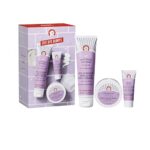 First Aid Beauty Bye Bye Bumps Kit – 3 Exfoliating Favorites – KP Bump Eraser Body Scrub with 10% AHA, 4 oz, KP Smoothing Body Lotion, 1 oz, Ingrown Hair Pads, 28 Count