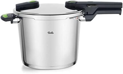 Fissler Vitaquick Green/pressure cooker (6.3 quart, Ø 8.7”) stainless steel pressure cooker includes insert - Induction