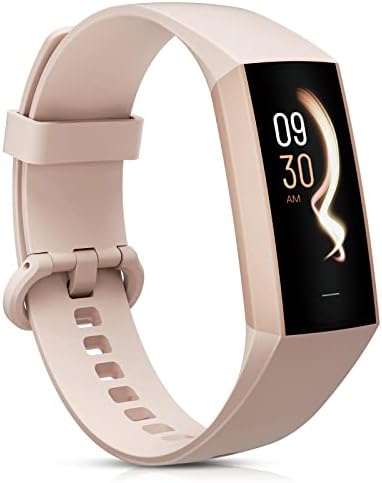 Fitness Tracker with Step Counter/Calories/Stopwatch, Activity Tracker, Health Tracker with Heart Rate Monitor, Sleep Tracker,1.10''AMOLED Touch Color Screen