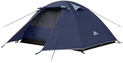 Forceatt Camping Tent 2/3/4 Person, Professional Waterproof & Windproof Lightweight Backpacking Tent Suitable for Outdoor,Hiking,Glamping, Mountaineering and Travel
