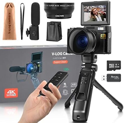 G-Anica Digital Camera, 4k Cameras for Photography