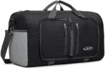 G4Free 40L 65L Foldable Duffel Bag Water Resistant Carry On Tote Bag Lightweight Packable Duffel Bag for Travel Overnight Weekender Bag for Men Women