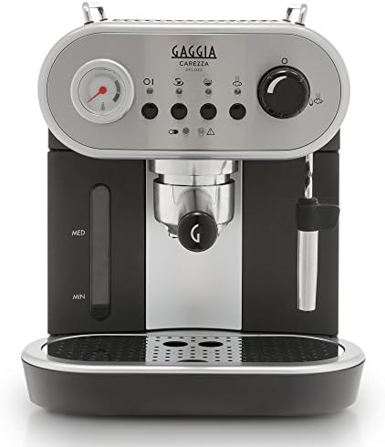 Gaggia Carezza De Luxe Espresso Machine, 47oz, Silver