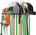 Godboat Garage Organization, Tool Organizer, Garage Storage, Garden Tool Organizer, Heavy-Duty Design, Keeps Tools Well-Organized, Max Load 220 lbs, Perfect for Fathers Day, Garage Gifts for Men