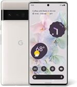 Google Pixel 6 Pro - 5G Android Phone - Unlocked Smartphone with Advanced Pixel Camera and Telephoto Lens - 256GB - Cloudy White