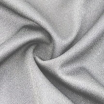 Gray Tulle Speaker Grill Cloth Stereo Fabric Replacement for Home Speakers, Large Speakers, Stage Speakers and KTV Boxes Repair - 63 x 40 in / 160 x 100 cm
