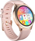 Gydom Fitness Tracker, 1.32" Smart Watch with Phone Call Message Notification, IP68 Waterproof, 24/7 Heart Rate Blood Oxygen Monitor, Sleep Tracker with Calorie Step Counter Birthday Gifts