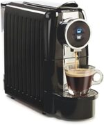 Hamilton Beach Espresso Machine, Compatible with Nespresso Pods, Single Serve Coffee Maker, Powerful Italian 19 Bar Pump, 22 oz. Water Reservoir, Custom Cup Size, Holds 13 Capsules, Black (40726)