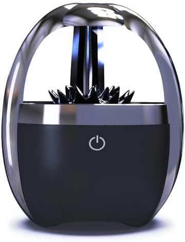 INTERYI Ferrofluid Speaker - Music Comes to Life with Dancing Ferrofluid, Bluetooth 5.0 Wireless Speaker, and 4-Color Customizable Lights