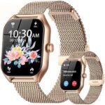 JYNZYUPO Smart Watch for Men Women,(Answer/Make Call) 1.84" Touch Screen Waterproof, More+ Sport Modes, Fitness Activity Tracker, Heart Rate Sleep Monitor, Pedometer, Smart Watches for Android iOS