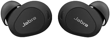 Jabra Elite 10 True Wireless Earbuds – Advanced Active Noise Cancelling Earbuds with Next-Level Dolby Atmos Surround Sound –All-Day Comfort, Multipoint Bluetooth, Wireless Charging – Matte Black