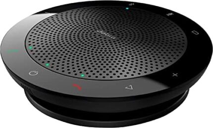 Jabra Speak 510 UC Portable USB & Bluetooth Speakerphone – Easy Setup, Portable Speaker for Holding Meetings Anywhere with Outstanding Sound Quality (510 7510-209)