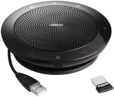 Jabra Speak 510+ UC Wireless Bluetooth/USB Speaker for Softphone and Mobile Phone