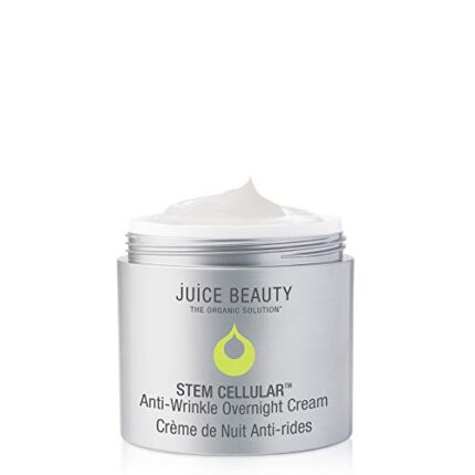 Juice Beauty STEM CELLULAR Anti-Wrinkle Ceramide Overnight Cream with Squalane - Intensive Hydration for Deep Lines and Wrinkles - 1.7 fl oz