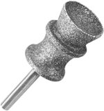 KITGUARD Diamond dremel Dog Nail Grinder Bits for Rotary Tool-1/8'' Dremel Dog Nail Grinder Attachment-Pet Nail Grinder Bit Work for Animals Nail Care（Large A）