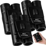Kanayu 3 Pack of Compact Binoculars for Adults and Kids, 8x21 Mini Portable Binoculars Travel Binoculars, Small Compact Light Binoculars for Concert, Bird Watching, Outdoor, Camping
