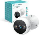 Kasa 4MP 2K Security Camera Outdoor Wired, IP65, Starlight Sensor & 98 Ft Night Vision, Motion/Person Detection, 2-Way Audio w/Siren, Cloud/SD Card Storage, Alexa &Google Assistant Compatible(KC420WS)