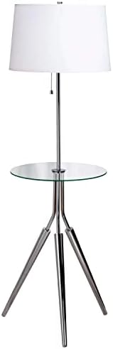 Kenroy Home 30510CH Rosie Floor Lamps, Small, Chrome