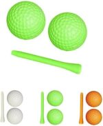 Kitchen Tool Spice Grinder for Cooking, 2 Inches Golf Ball Shape Decoration Gift for Fathers Day Christmas (Green)