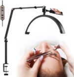 LED Lash Light Lamp - Esthetician Lamp, Tattoo Light for Photography Beauty Makeup Eyebrow, Adjustable Gooseneck Standing Lampfor Crafts and Reading, Perfect for Studio, Living Room, Bedroom, and offi
