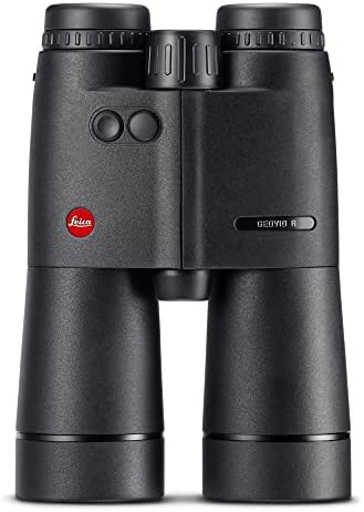LEICA Geovid R Gen 2022 Compact Lightweight Hunting Bird Watching Rangefinder Binoculars with Carrying Strap Incuded, 15X56
