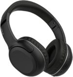 LORELEI B-C5 Wireless Headphones Bluetooth On-Ear Headset Bulit in Microphone, 30H Playtime,BT 5.3 Lightweght Foldable Headphones for Tablet/Ipad/Travel/Kids/Teens/Adult (Space Black)