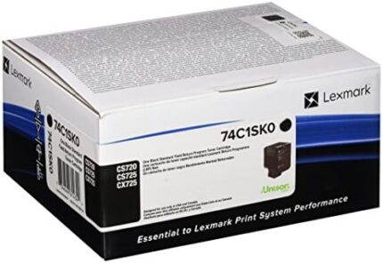 Lexmark 74C1SK0 Unison Toner Cartridge, Black