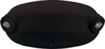 Lithonia Lighting ELM2L B M12 Quantum LED Emergency Light, Manual Testing, 220 Lumens, Black