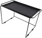 Microwave Stand Countertop Shelf Organizer, Microwave Oven Rack Shelf, Versatile Compatibility with Different Kitchen Appliances for a Tidy Kitchen (Single Tray)