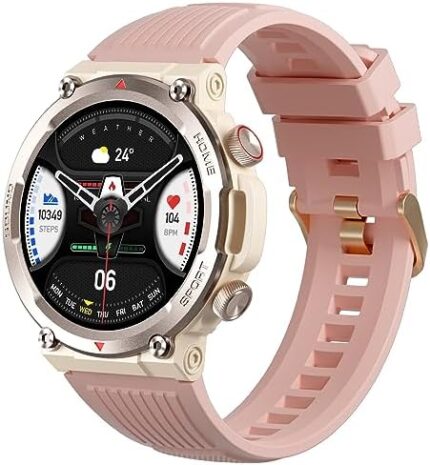 Military Smart Watch for Women (Answer/Make Call), 1.39 Inches HD Outdoor Tactical Sports Rugged Smartwatch, Fitness Tracker Watch with Heart Rate Blood Pressure Sleep Monitor for iPhone Android Phone