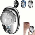 Mini Electric Razor for Men, New Upgrade Electric Shaver, Pocket Size Portable USB Rechargeable Waterproof Shavers Easy One-Button Use Suitable for Home,Car,Travel Gifts for Father's Day Boys