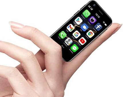 Mini Smartphone iTiny 12 Pro Max Look Alike - The World's Smallest 4G LTE Android Mobile,Tiny Super Small 3" HD TouchScreen Global Unlocked Great for Kids 3GB RAM / 32GB ROM