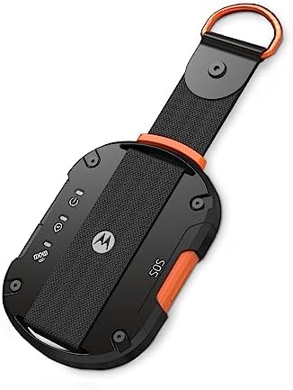 Motorola Defy Satellite Link - Rugged Handheld GPS Communicator, Two-Way Global SMS Text Messenger, Emergency SOS Alerting - Android iOS Compatible, Black