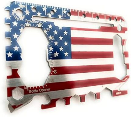Multi-Purpose Survival Smart Tool - 46 in 1 Credit Card Size Pocket Tool Wallet