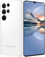 NIEGA Smartphone Unlocked Cell Phones S22 Ultra 6.7in HD Screen The Black Phone 2GB/16GB Android 10 Straight Talk Phone 5000mAh 128GB Extension Dual Sim Boost Mobile Phones Telefonos (White)…