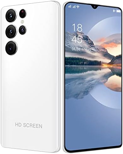 NIEGA Smartphone Unlocked Cell Phones S22 Ultra 6.7in HD Screen The Black Phone 2GB/16GB Android 10 Straight Talk Phone 5000mAh 128GB Extension Dual Sim Boost Mobile Phones Telefonos (White)…