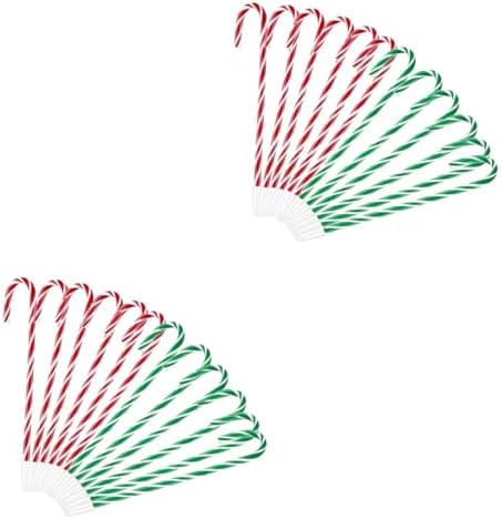 NUOBESTY 24 Pcs Christmas cane pen christmas decor candy gift NUOBESTY 24 Pcs Christmas cane pen christmas decor candy gift Christmas Candy Cane Ballpoint Pens christmas gift stationery writing pens xmas tree pendants christmas tree pull tube gel