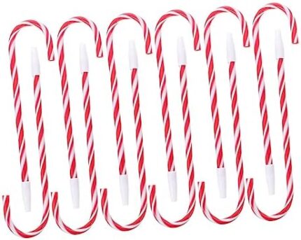 NUOBESTY 64 Pcs Christmas cane pen Christmas stocking stuffer christmas stationery Preschoolers pens Drawing pens kid gifts christmas party favors Umbrella plastic Multifunction