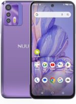 NUU B20 Unlocked Android Cell Phone, Dual SIM 5G, 6.5” FHD + Display, 8GB + 128GB, 48MP Triple Camera, Compatible with T-Mobile & AT&T, Daydream Purple, US Warranty & Hotline Support, 2022