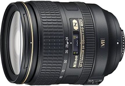Nikon 24-120mm f/4G ED VR AF-S NIKKOR Lens for Nikon Digital SLR (Renewed)