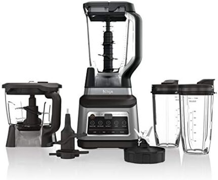 Ninja BN801 Professional Plus Kitchen System with Auto IQ, 1400 Wp - Gray (Renewed)