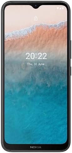 Nokia C21 Plus | Android 11 (Go Edition) | Unlocked Smartphone | 2-Day Battery | Dual SIM | 2/64GB | 6.52-Inch Screen | Charcoal