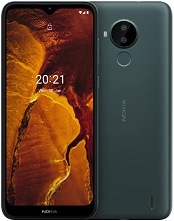 Nokia C30 2021 4G Volte LTE 6000 mAh Big LCD 6.82" Factory Unlocked 64GB (LTE USA Latin Europe Asia Africa) Android 11 (NOT Verizon/Boost) (w/Fast Car Charger Bundle) (Dark Grey)