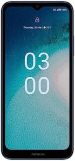 Nokia C300 | Verizon, T-Mobile, AT&T | Android 12 | Unlocked Smartphone | 3-Day Battery | US Version | 3/32GB | 6.52-Inch Screen | 13MP Triple Camera | Ocean Blue
