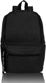 OMOUBOI Casual Backpack, Laptop School Travel Backpack for Women & Men, Superbreak Backpack Fits Tourism Business (Black)